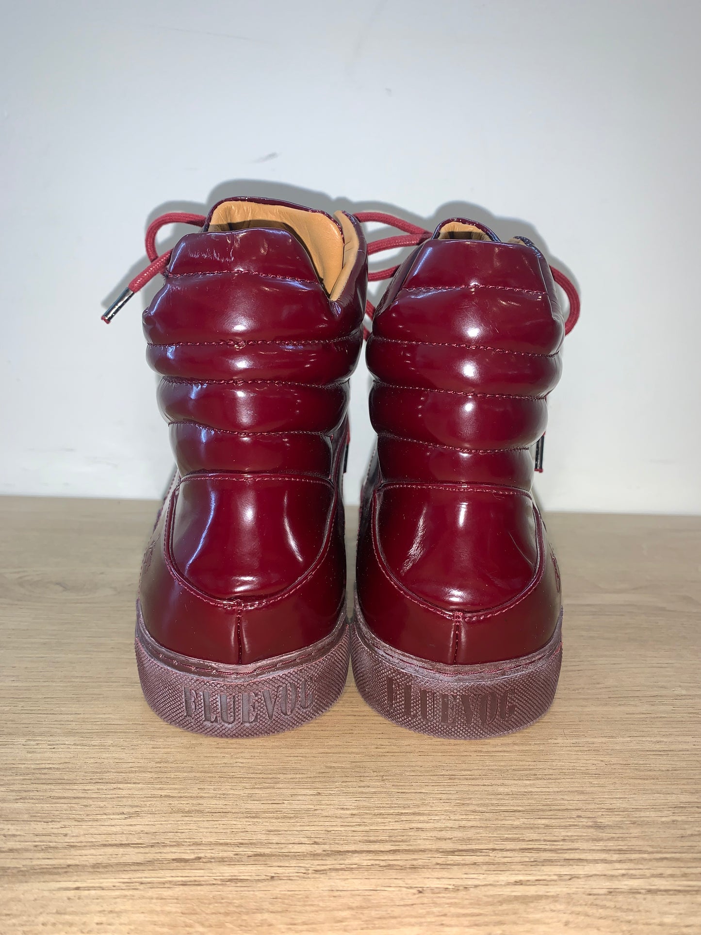 John Fluevog Lopro Quest Shoes Sneakers Red Wine - Men's Size 9