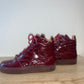 John Fluevog Lopro Quest Shoes Sneakers Red Wine - Men's Size 9