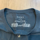 Sitka Three-Quarter Sleeve Henley Shirt Black - Men’s Size Large