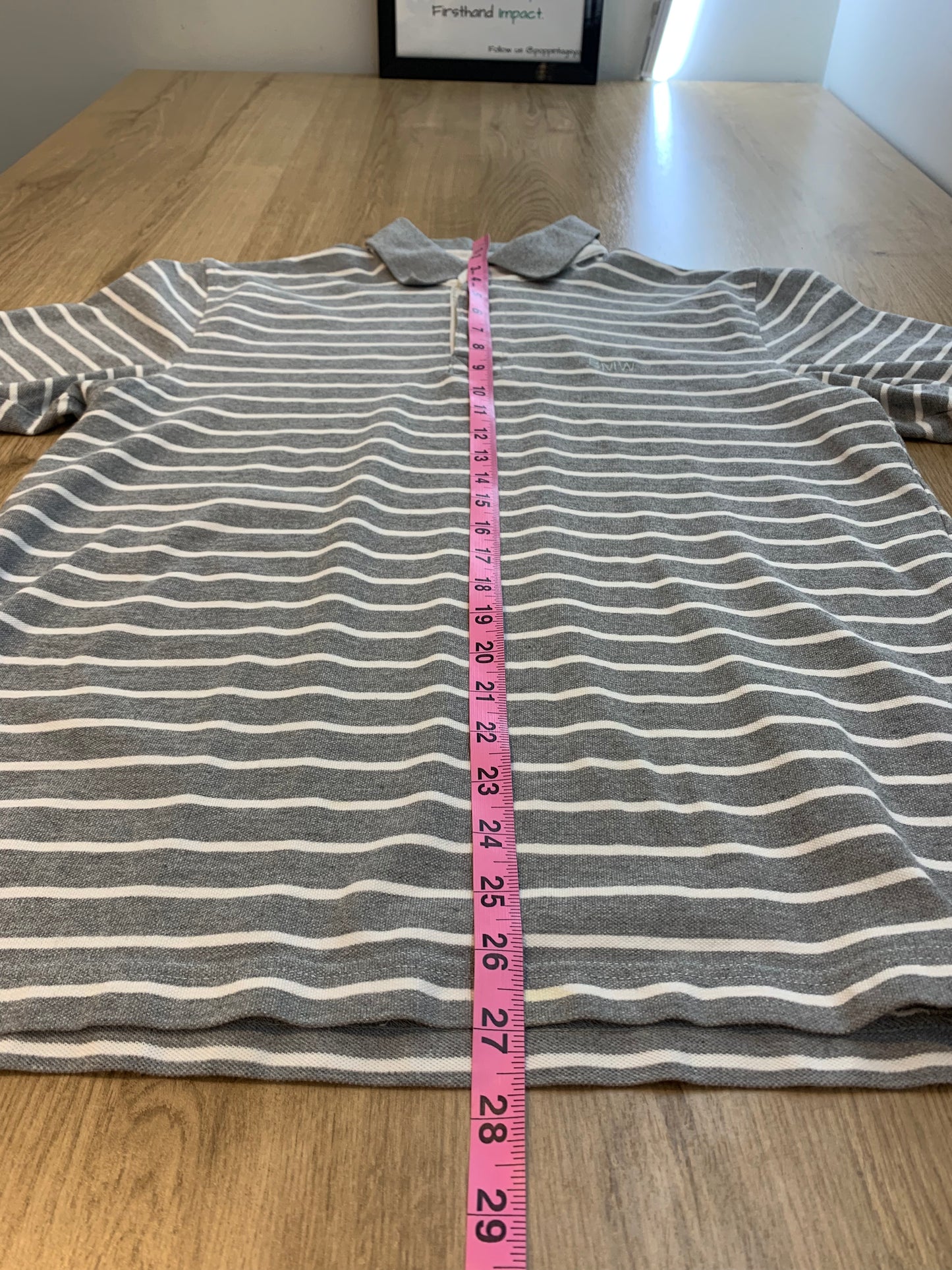 BMW Polo Shirt Grey - Men’s Size Large
