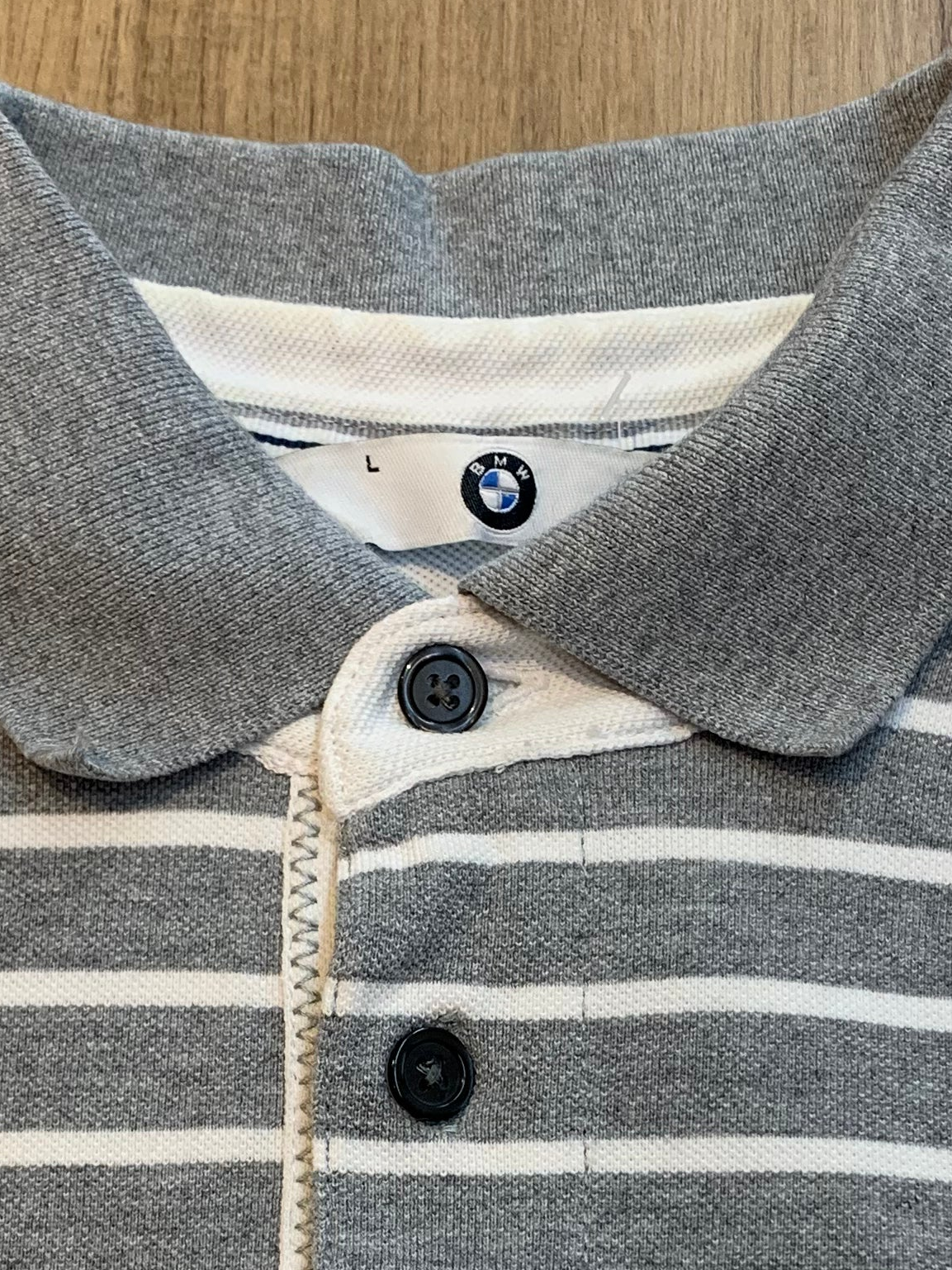 BMW Polo Shirt Grey - Men’s Size Large