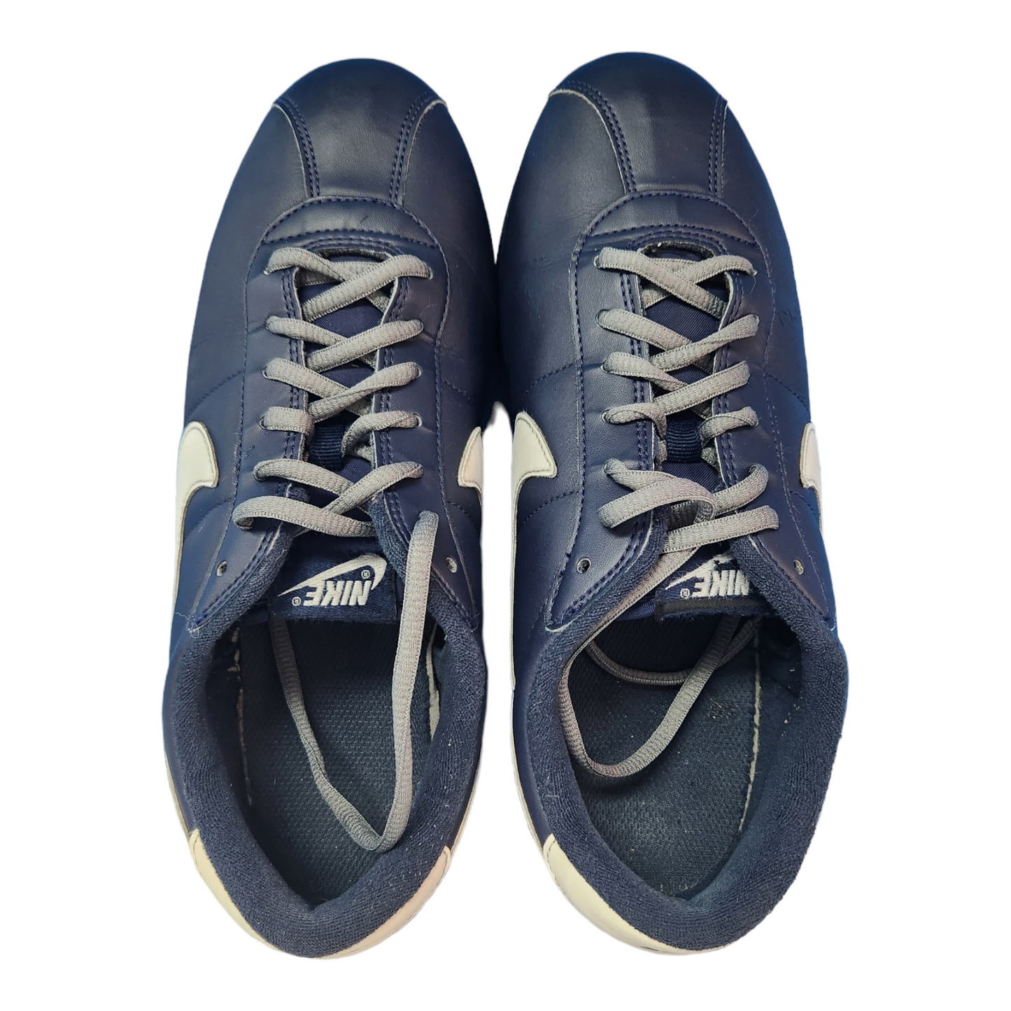 Nike Cortez '06 Leather Men's Shoes Obsidian Blue/White - Size 9