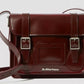 Dr. Martens 11 Inch Leather Satchel Messenger Bag Brown