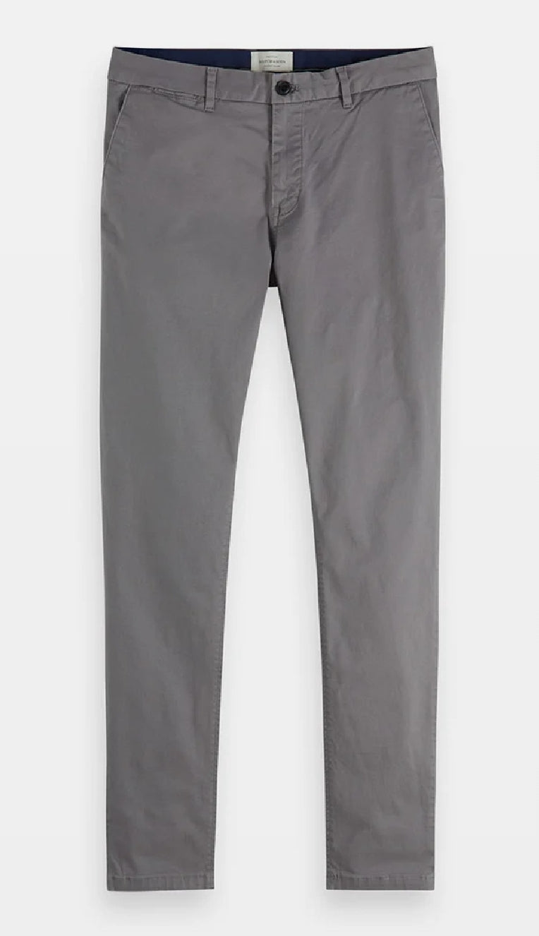 Scotch And Soda Stuart Stretch Chinos Regular Slim Fit - Size 36 x 32