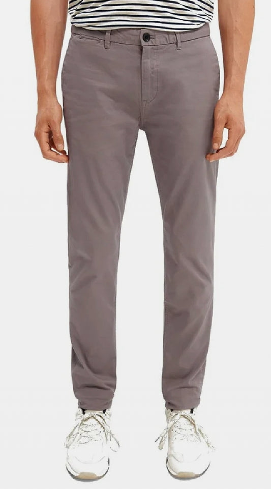Scotch And Soda Stuart Stretch Chinos Regular Slim Fit - Size 36 x 32