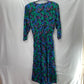 Vintage Tradition Sears Floral Maxi Dress - Size 10