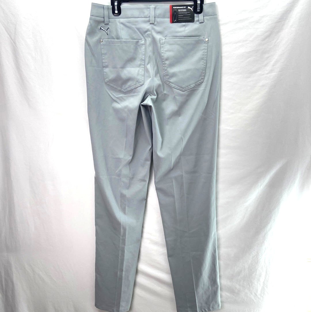 Puma Performance Golf Men's Pants Grey - Size 32 x 34