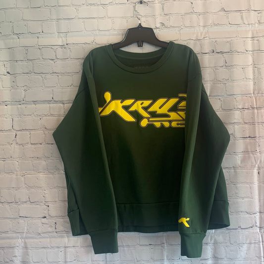 Krypto Wrld Sweatshirt Green - XL
