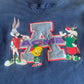 Vintage Kids Looney Toons Crewneck Sweater Blue - M (Kids)