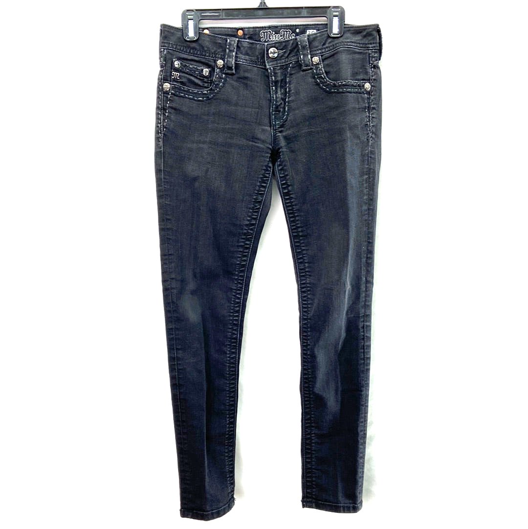 Miss Me Skinny Denim Women's Jeans Dark Washed - Size 30