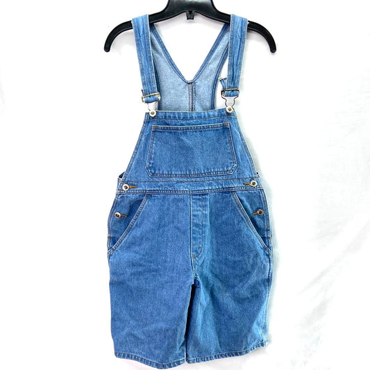 B.U.M Vintage Kids Denim Shorts Overalls - Size M