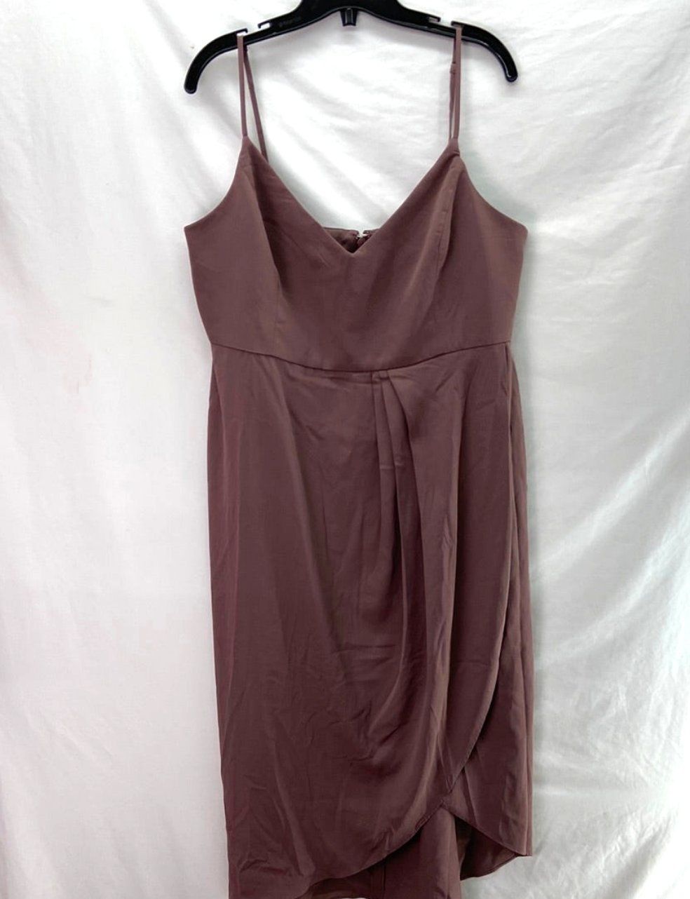 Lulus Women's Dress Burgundy Purple - Size XL