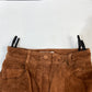 Dino’z Vintage Suede Women's Casual Pants Brown - Size Large