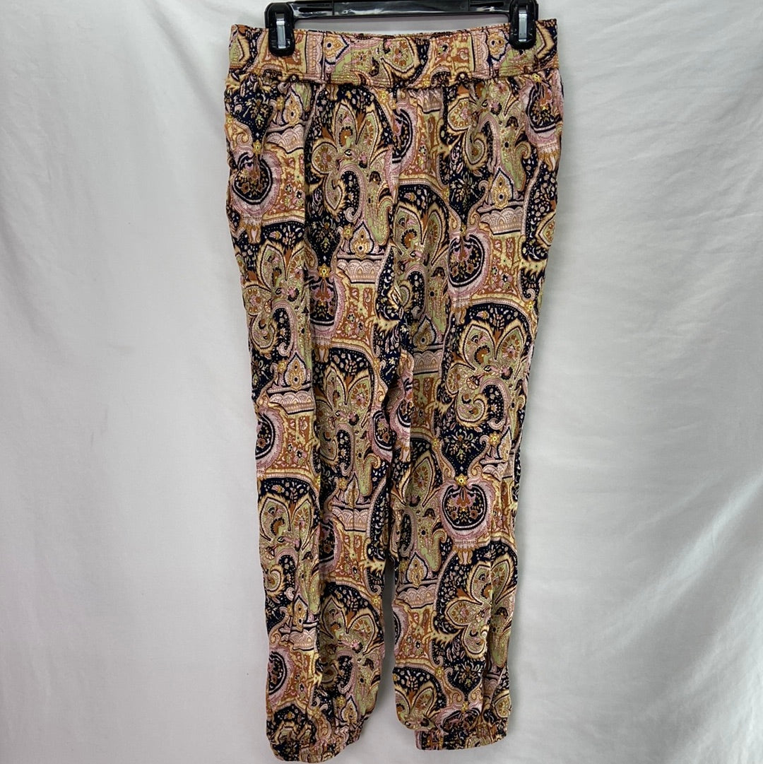 Anthropologie Floral Paisley Women's Pants - Size S