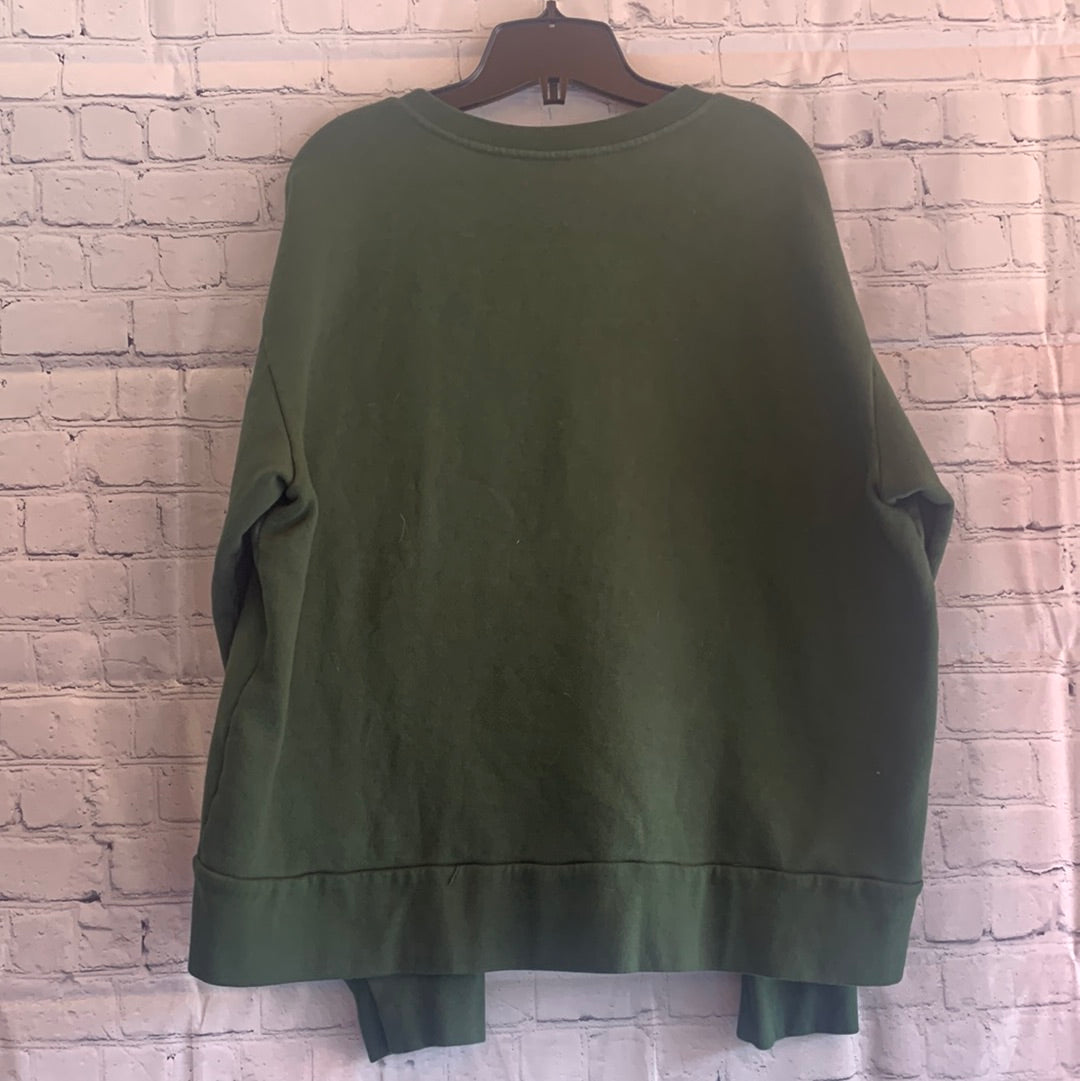 Krypto Wrld Sweatshirt Green - XL