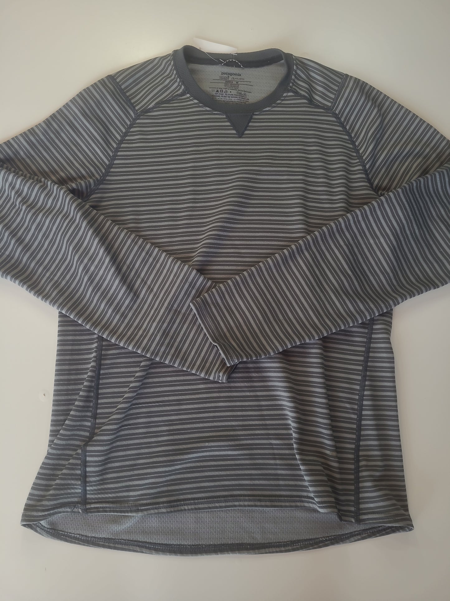 Patagonia Polartec Long Sleeve Shirt Gray - Medium