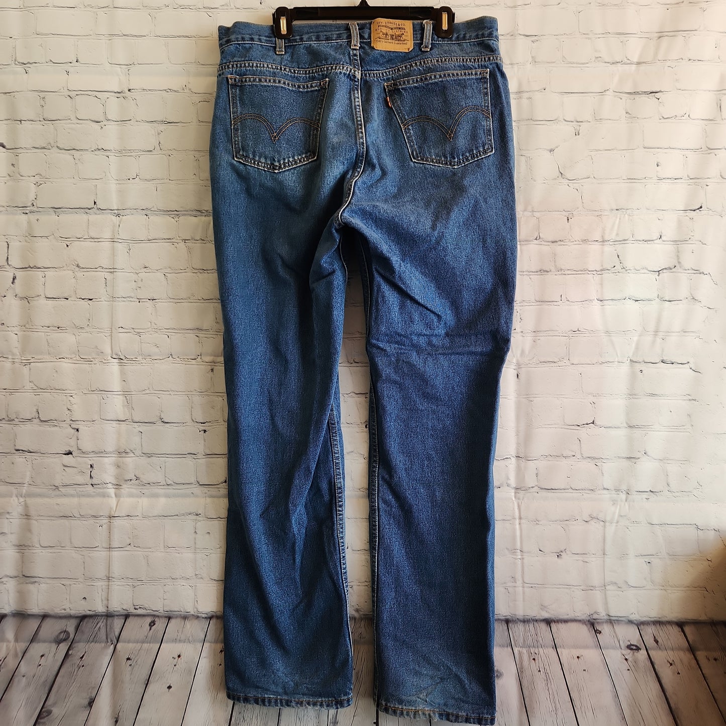 Vintage Levi's Orange Tab Jeans Light Washed - 38 x 34