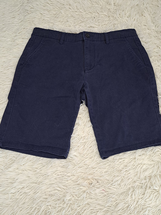 Topman Men's Shorts Navy Blue - Size 32