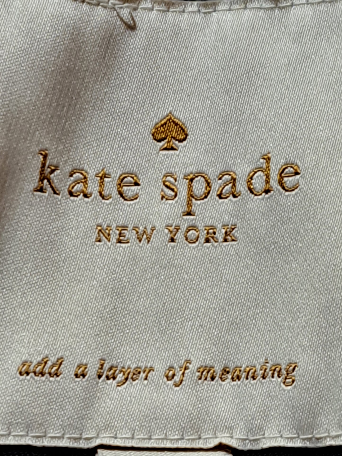 Kate Spade Winter Jacket Dark Blue - Medium