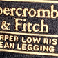 Abercrombie & Fitch Harper Low Rise Jeggings Dark Washed - 28