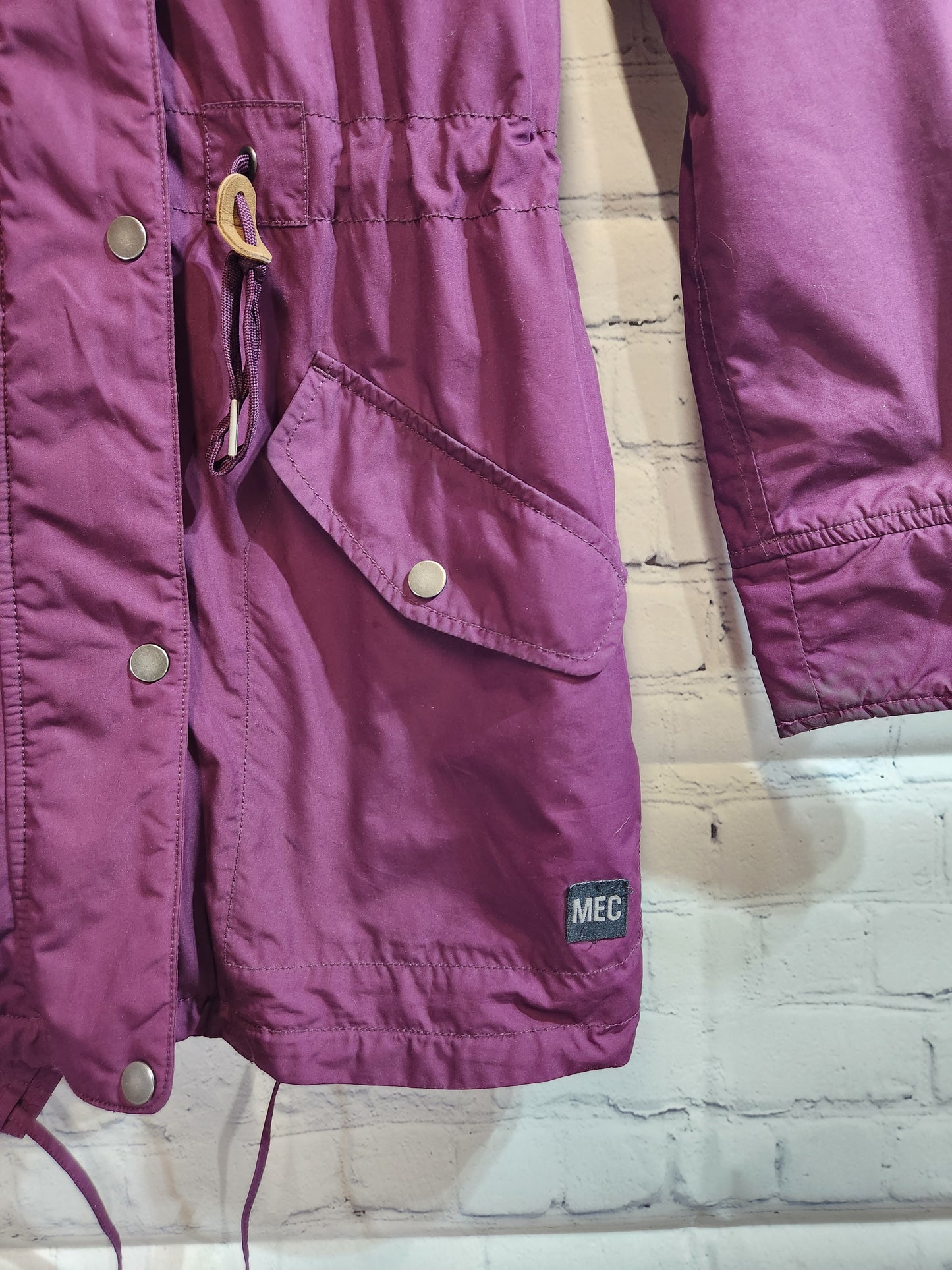 MEC Women's Rain Jacket Purple - XS