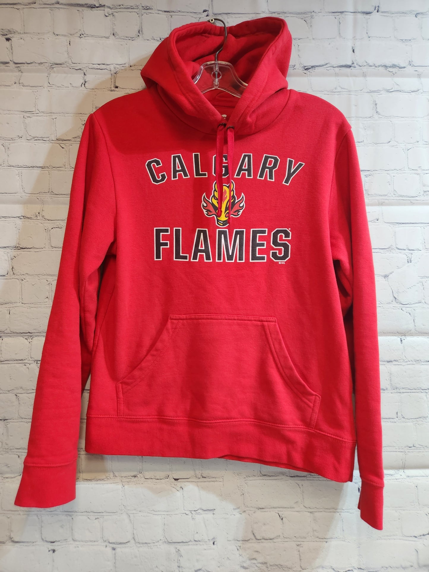 Calgary Flames Fanatics Blasty Men's Hoodie Red - Size Small