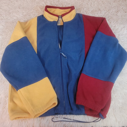 Vintage Northern Elements Fleece Jacket Multicolor - XL
