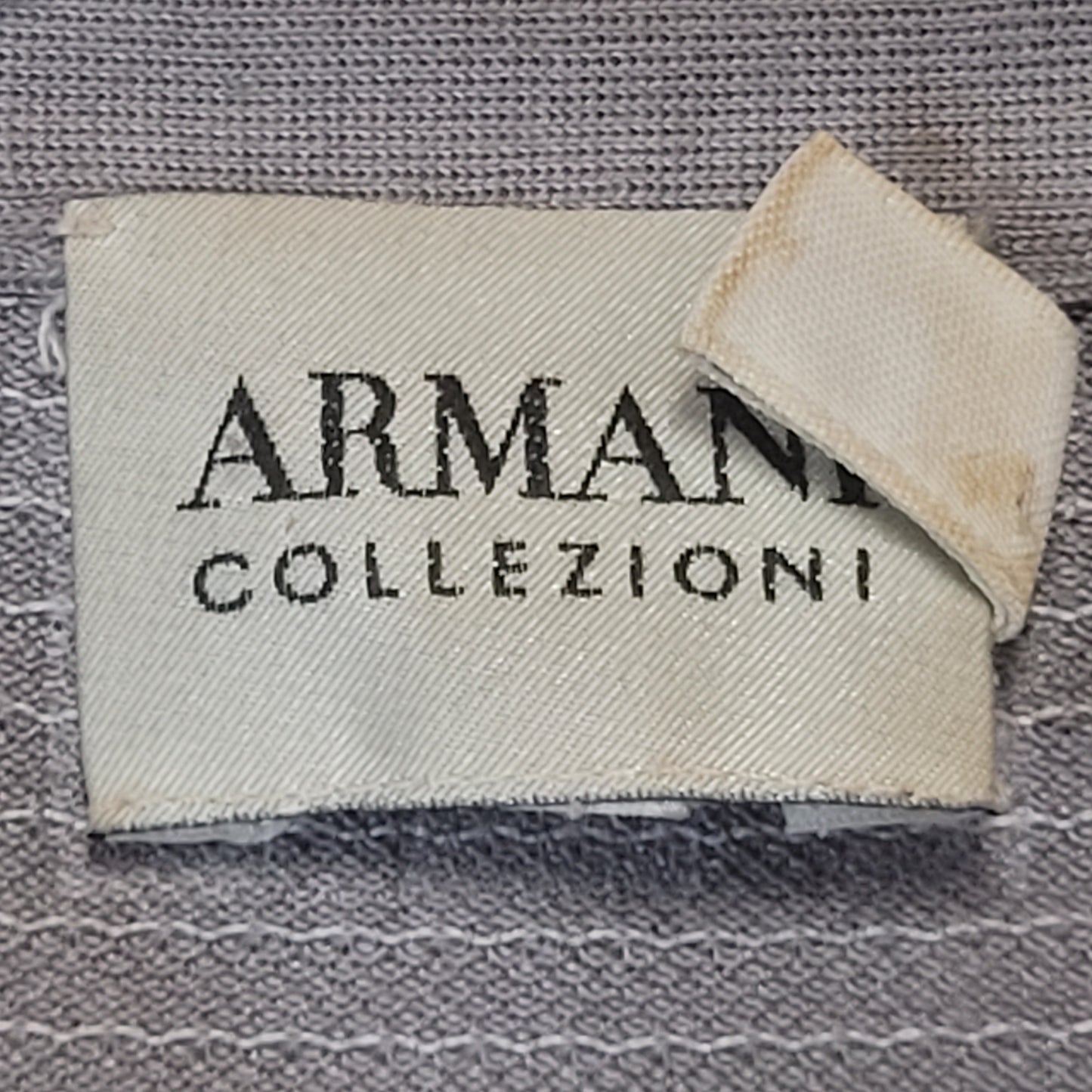 Armani Collezioni Button-down Collar Shirt Gray - Large
