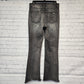 Sneak Peek Ripped Flare Jeans Black - Medium