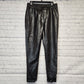 Esqualo Faux Leather Women's Pants with Pockets Black - 10