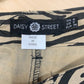 Daisy Street Women's Jeans Animal Print White/Black - Size Small