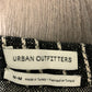 Urban Outfitters Skirt White/Black - Size Medium