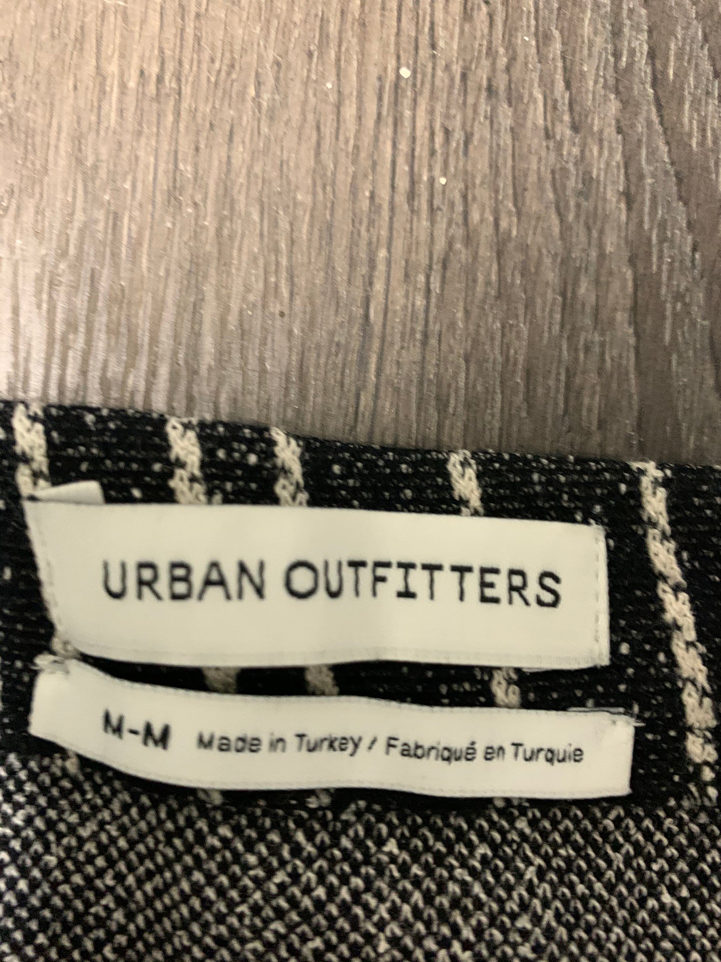 Urban Outfitters Skirt White/Black - Size Medium