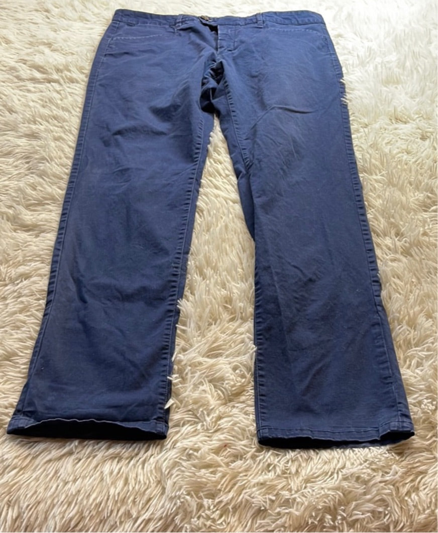RW & Co Navy slimfit trousers - 33x33