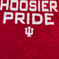 Adidas "Hoosier Pride" T-Shirt Red - Medium