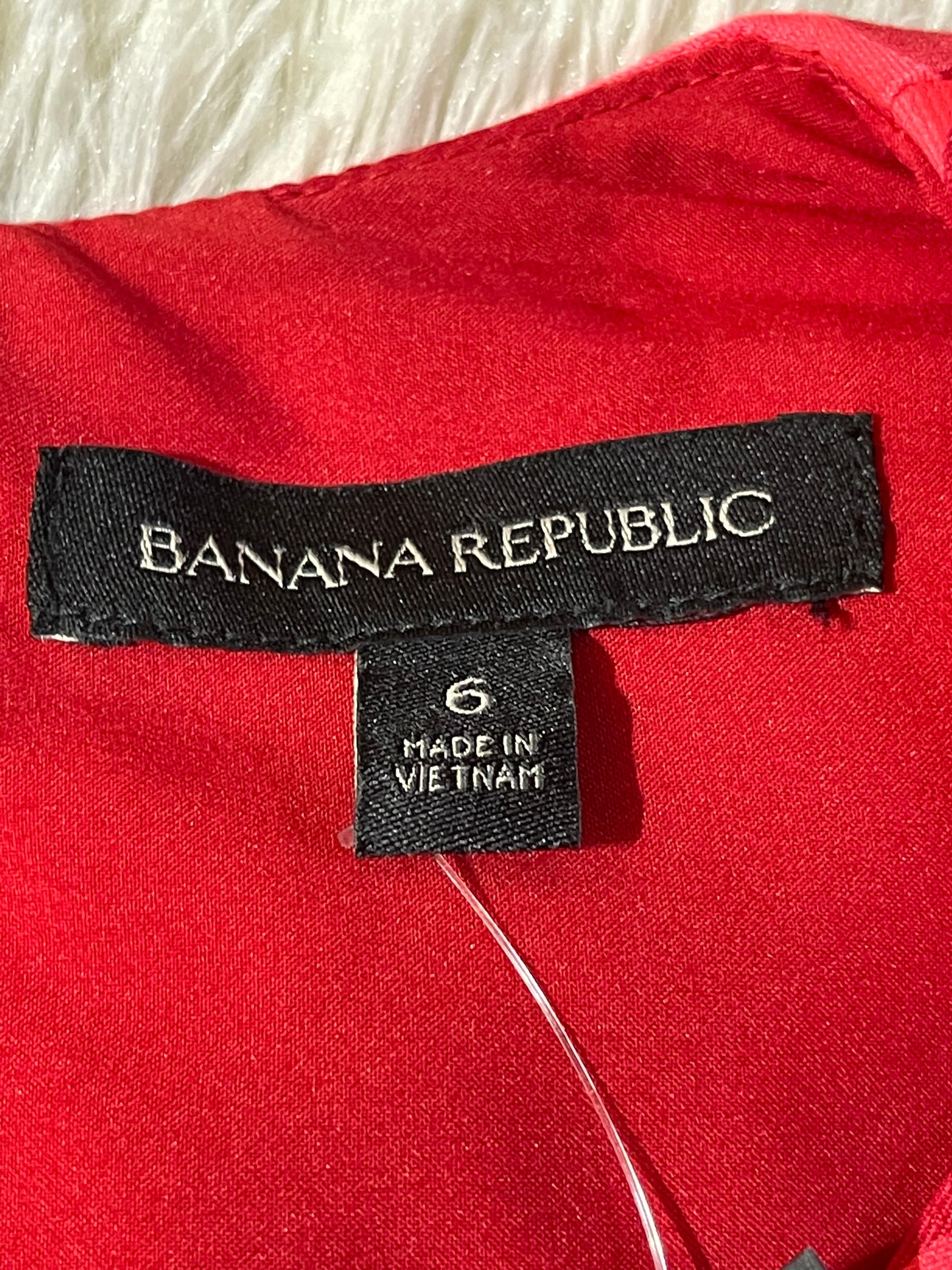 Banana Republic Striped Dress Red - 6