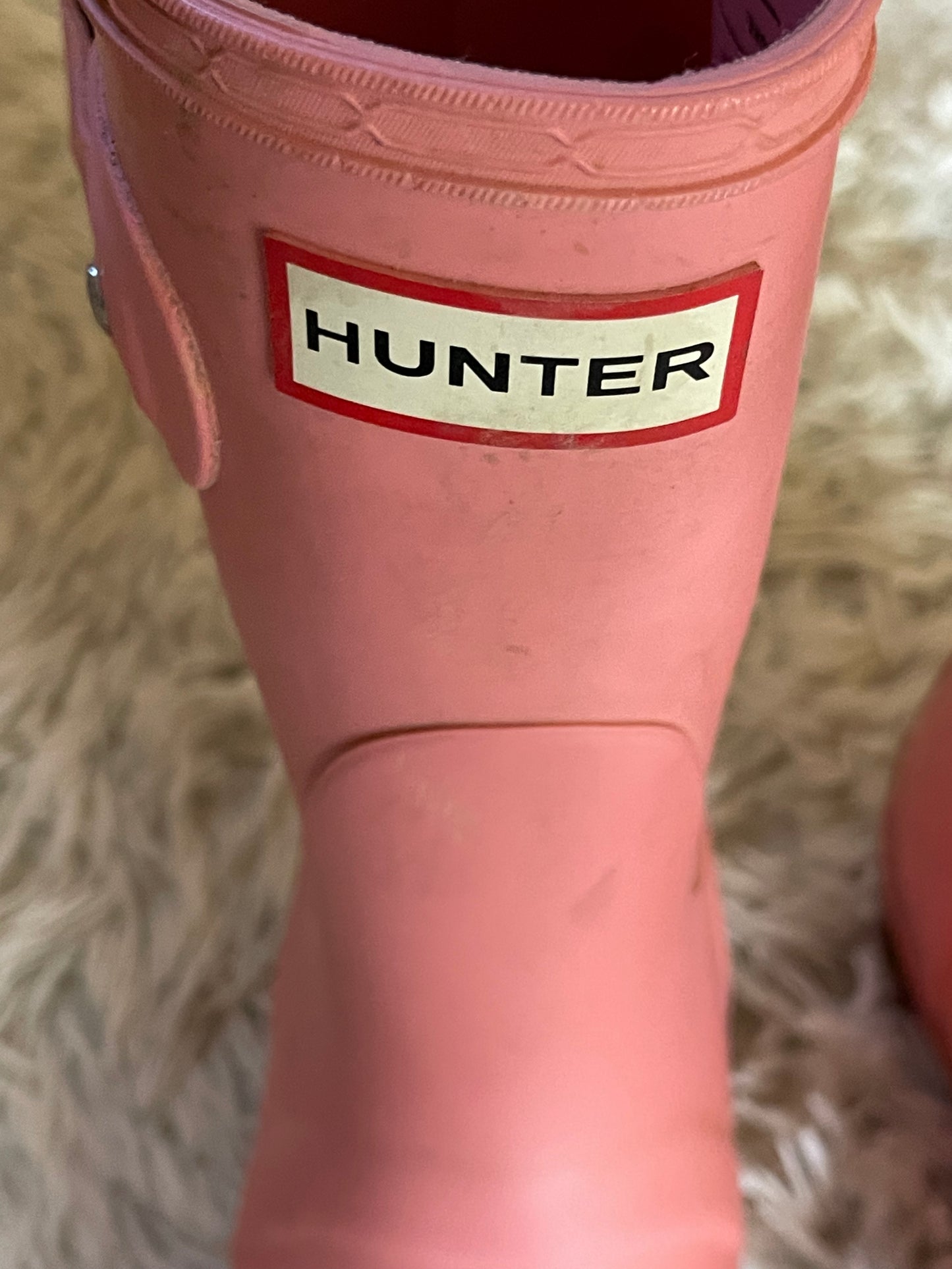 Hunter Boots Pink Gum - 5