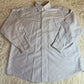 L.L Bean Men's Button Up Wrinkle Resistant White Patterned - 16-33