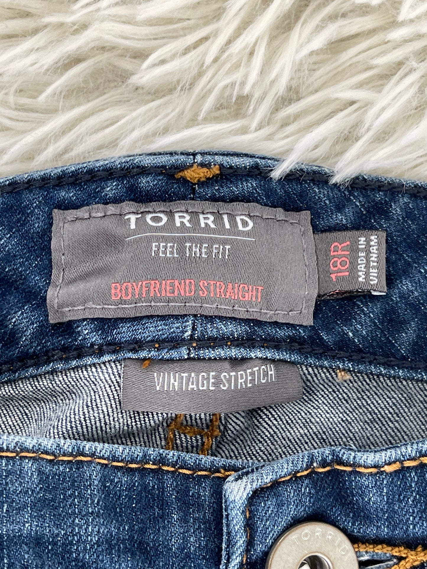 Torrid Boyfriend Fit Jeans - 18 Regular
