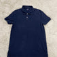 J. Crew Men's Polo Shirt Blue - Small