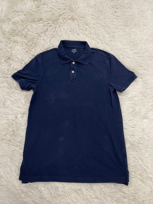 J. Crew Men's Polo Shirt Blue - Size Small